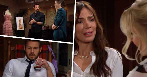 B&B Week of May 22, 2023: Taylor questioned her relationship with Brooke. Steffy exposed Hope's feelings about Thomas to Liam. Liam demanded Hope tell him the truth.